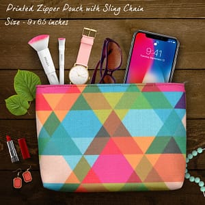 Colorful Printed Sling Pouch - IL53p