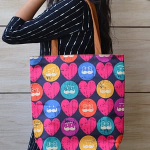 Light weight Funky Printed Tote Bag - IL87shb