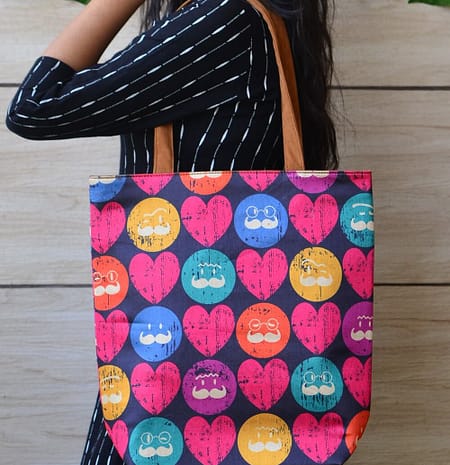Light weight Funky Printed Tote Bag - IL87shb