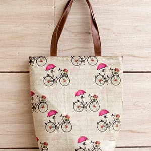 Simple Classy Cycle Print Bag - IL9shb