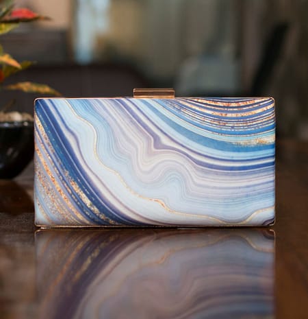 Beautiful Abstract Print Clutch - IL25pc